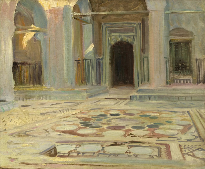 Bürgersteig, Kairo - John Singer Sargent