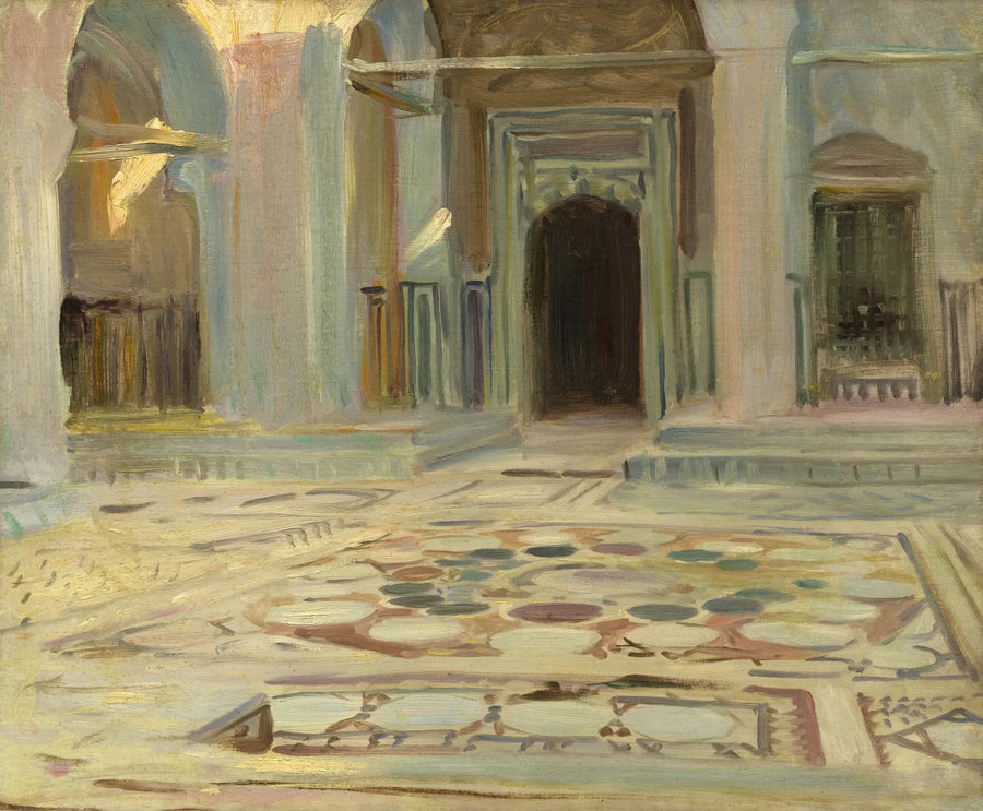 Bürgersteig, Kairo - John Singer Sargent