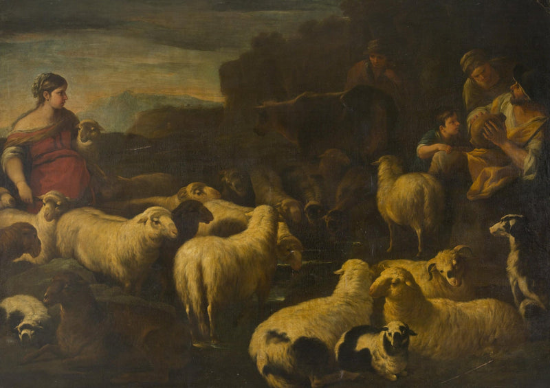 Schafherde - Luca Giordano