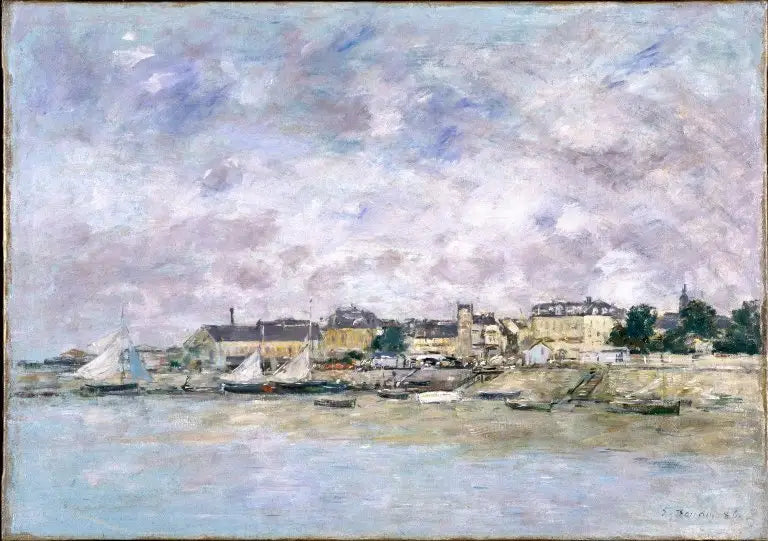 Trouville, der Hafen - Eugène Boudin