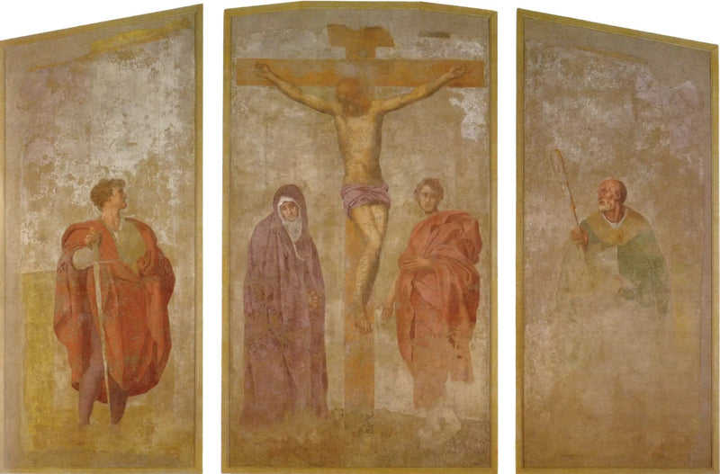 Triptychon der Kreuzigung Christi - Pontormo