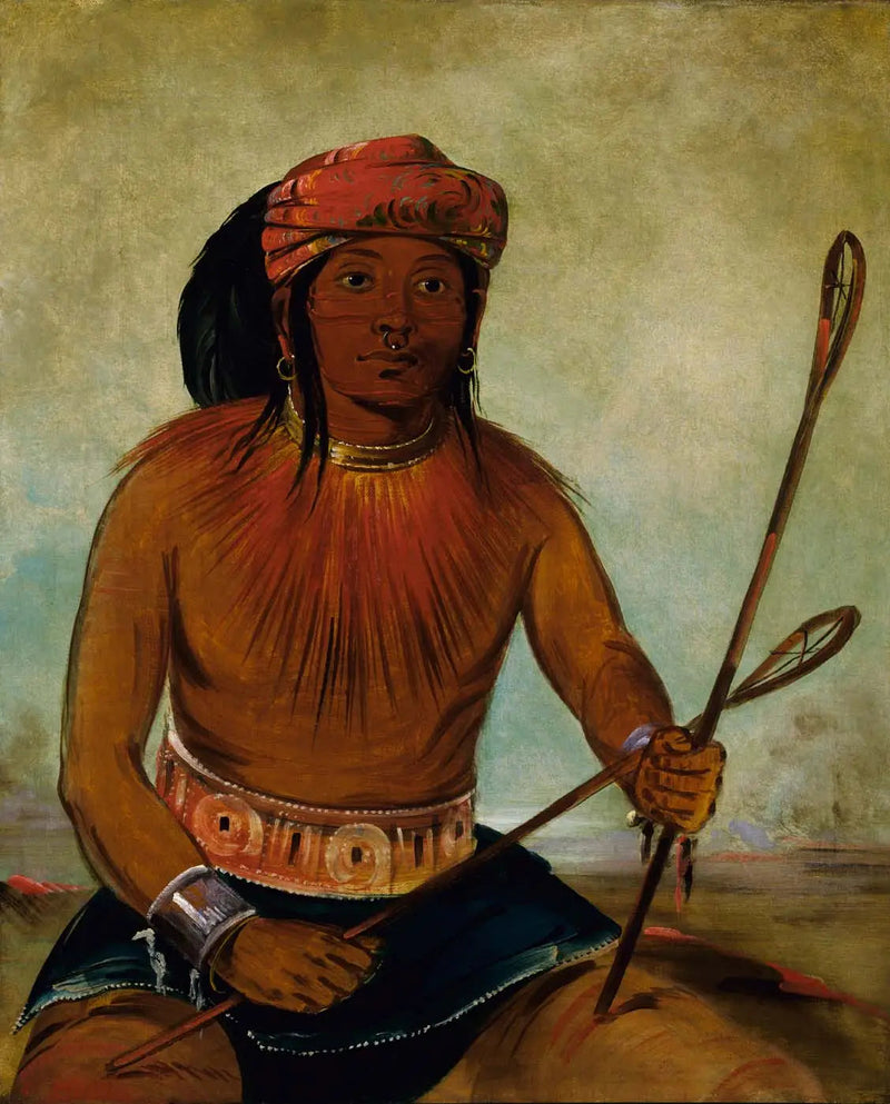 Tul-lock-chísh-ko, trinkt den Saft des Steins - George Catlin