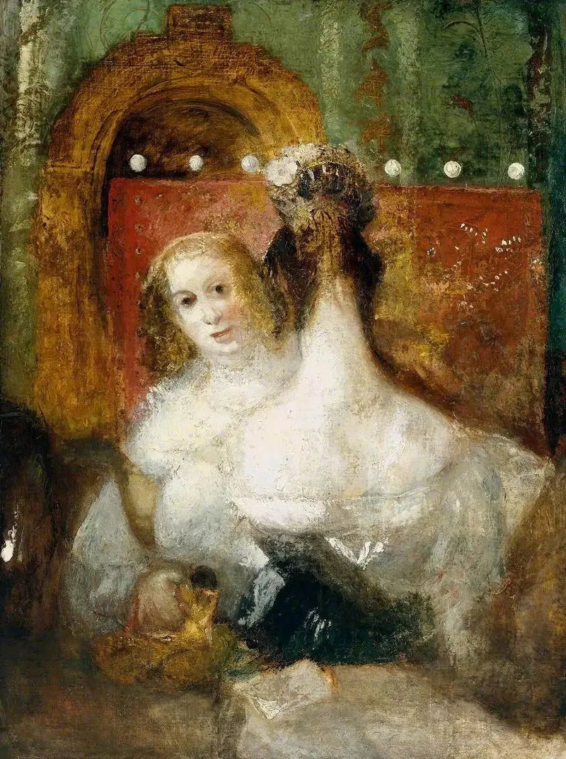 Zwei Frauen mit einem Brief - J. M. W. Turner