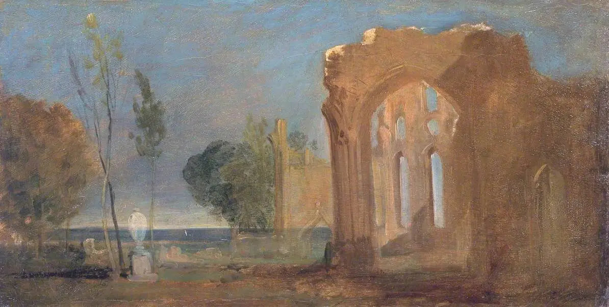 Tynemouth Priory - J. M. W. Turner image 1 reproduction d’œuvre d’art à l’huile