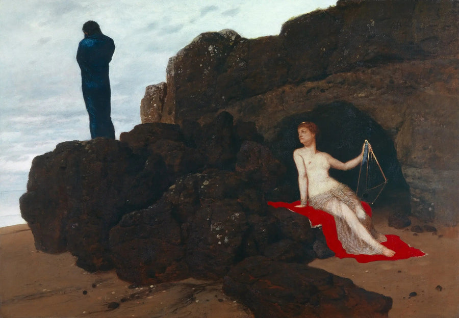 Ulysses und Kalypso - Arnold Böcklin