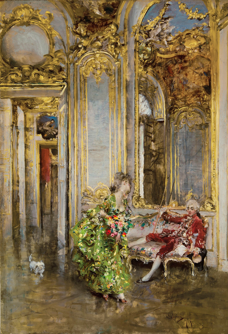 Ein Freund des Marquis - Giovanni Boldini