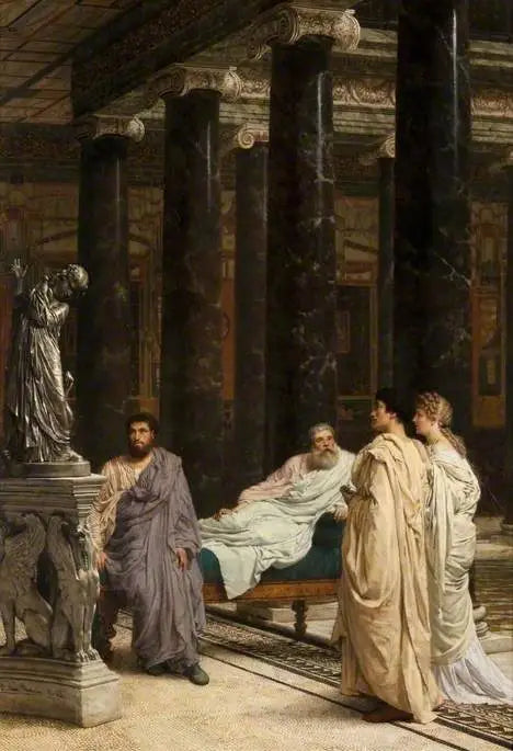 Ein Liebhaber der Kunst - Lawrence Alma-Tadema