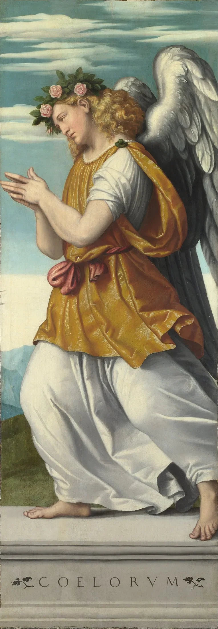 Ein Anbeter-Engel - Alessandro Bonvicino