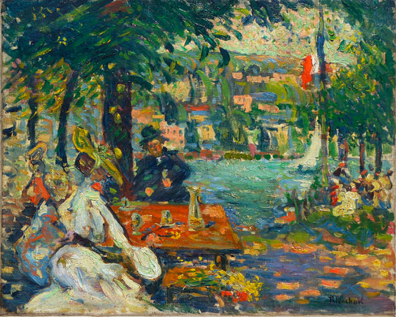 Ein Nachmittag auf der Kirschinsel - Robert Antoine Pinchon