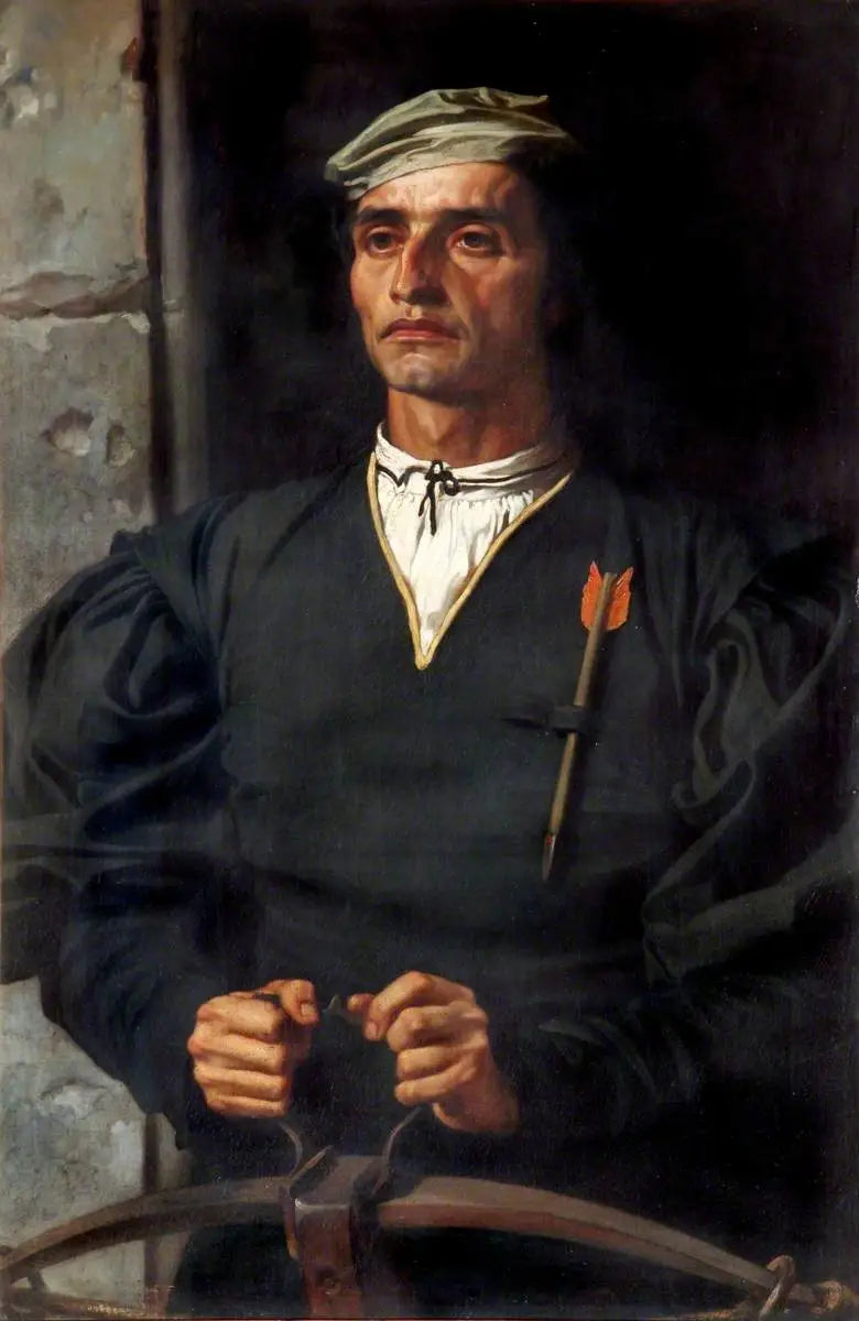 Ein italienischer Armbrustschütze - Frederic Leighton