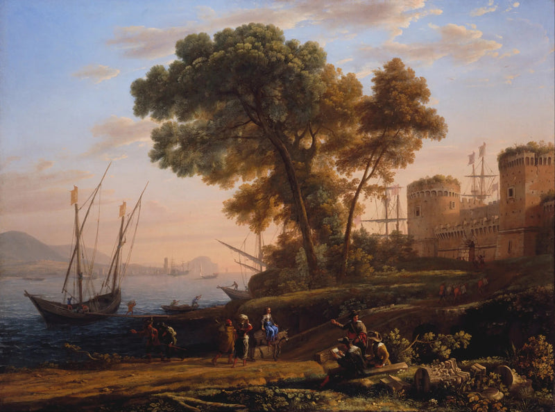 Ein Künstler, der von der Natur studiert - Claude Lorrain