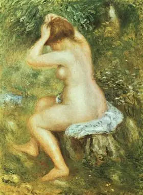 Ein Badender - Pierre-Auguste Renoir