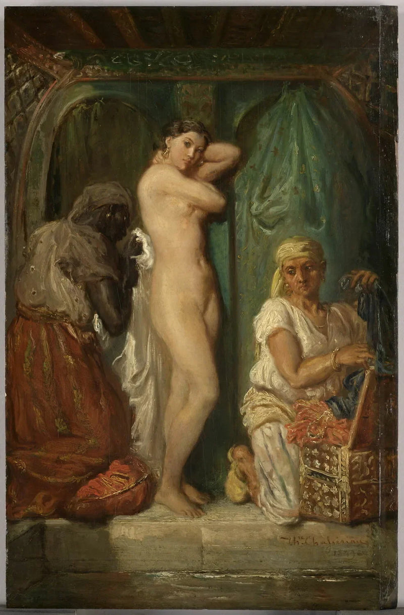 Ein Bad im Sérail - Théodore Chassériau