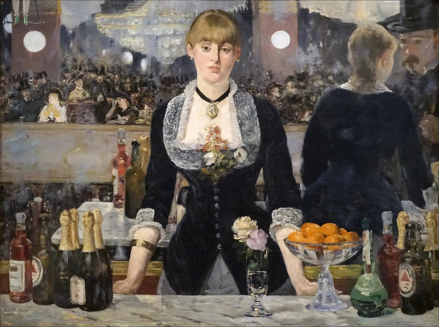 Eine Bar in den Folies Bergère - Édouard Manet