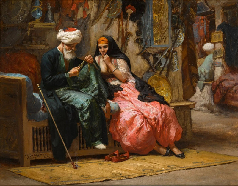 Ein wertvolles Schmuckstück - Frederick Arthur Bridgman