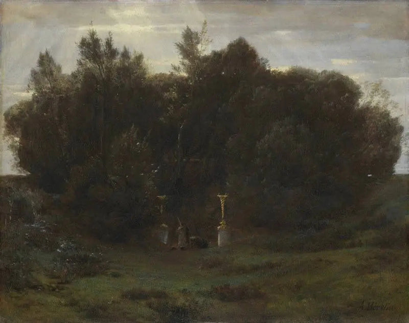 Ein heiliger Hain - Arnold Böcklin