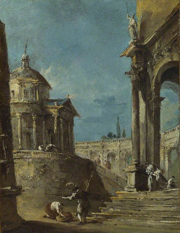 Ein architektonischer Laune - Francesco Guardi