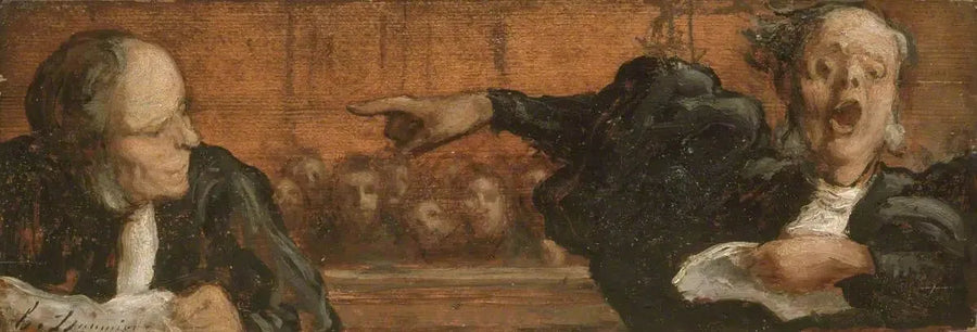 Ein berühmter Fall - Honoré Daumier