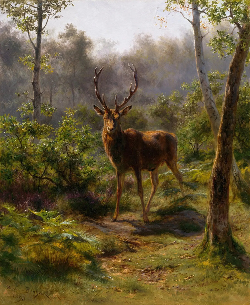 Ein Hirsch - Rosa Bonheur