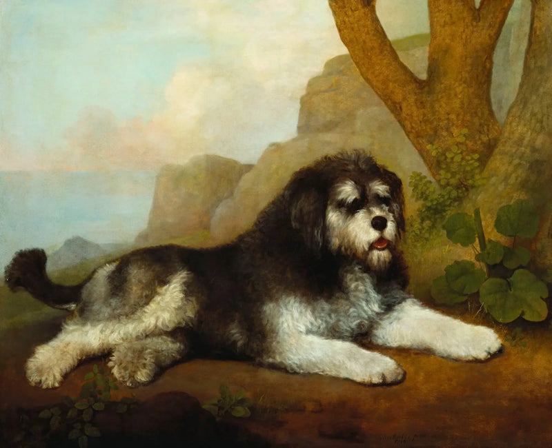 Ein ungestümer Hund - George Stubbs