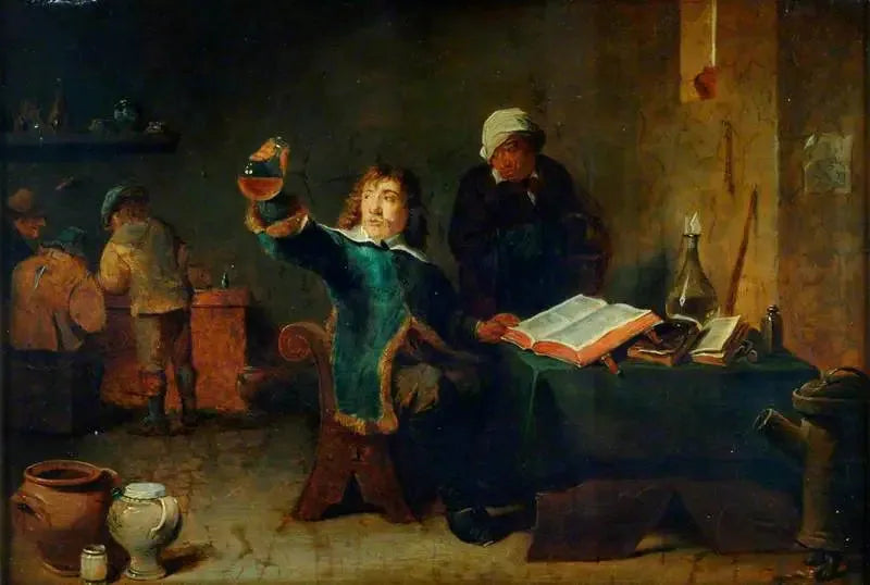 Ein Chemiker in seinem Labor - David Teniers der Jüngere
