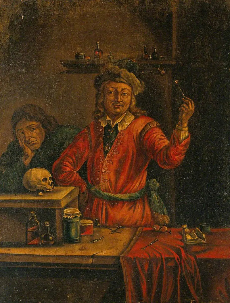 Ein Chirurg, der einen Zahn gezogen hat - David Teniers der Jüngere