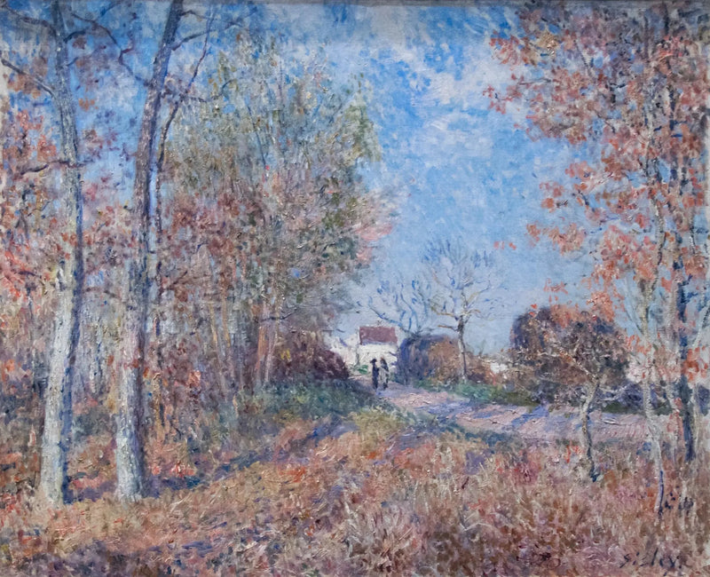 Eine Ecke Holz in den Sablons - Alfred Sisley