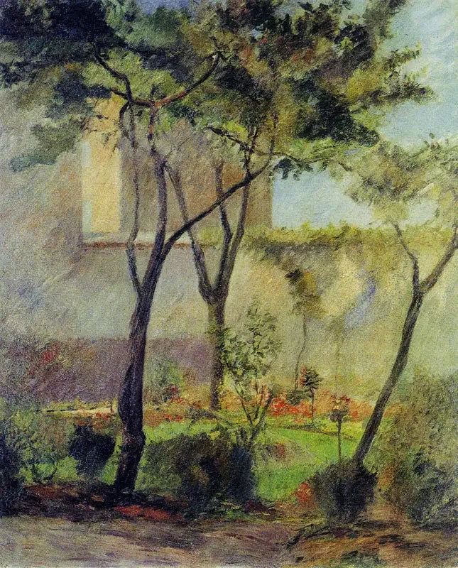 Eine Ecke des Gartens, Rue Carcel - Paul Gauguin