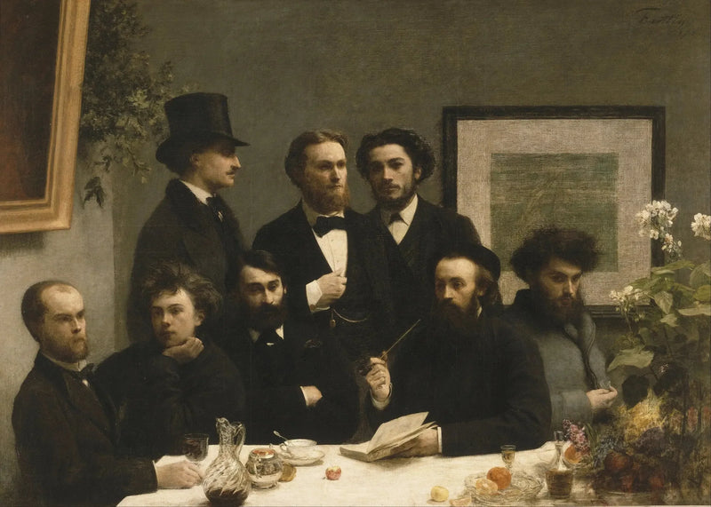 Eine Ecke des Tisches - Henri Fantin-Latour