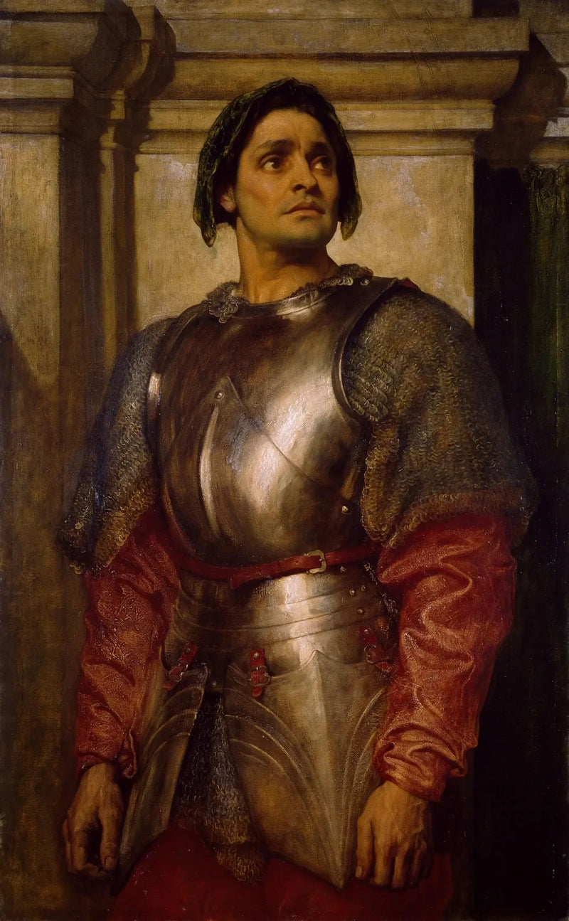 Ein Condottiere - Frederic Leighton