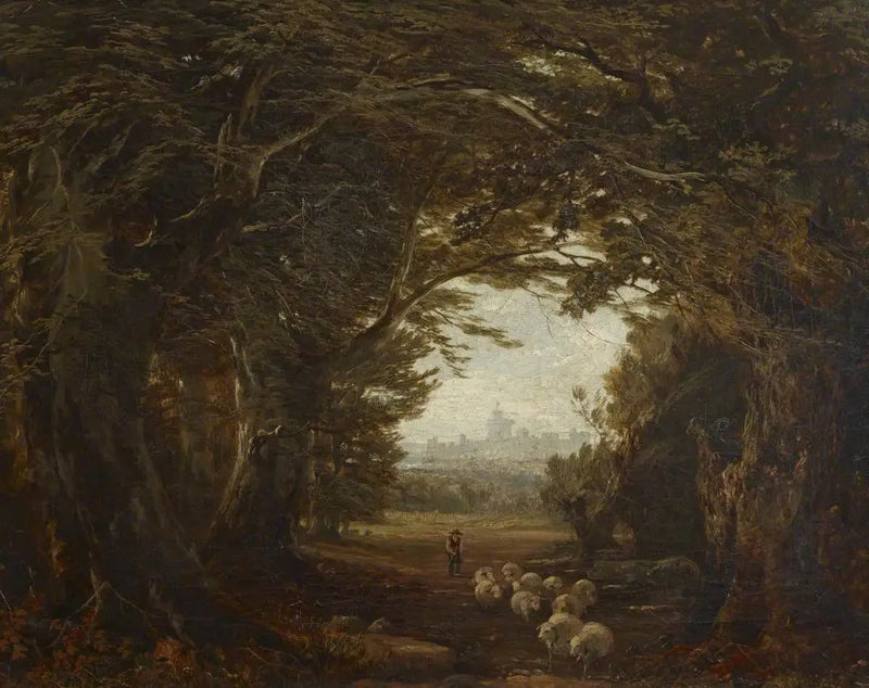 Ein Blick in den Windsor-Wald - John Frederick Kensett