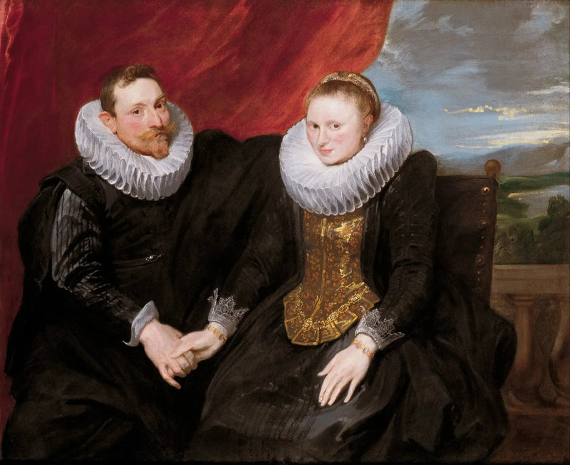 Ein verheiratetes Paar - Antoine van Dyck