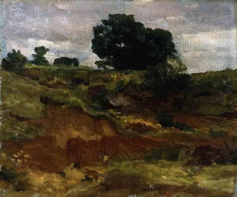 Ein Skizze im Bedfordshire - Frederic Leighton
