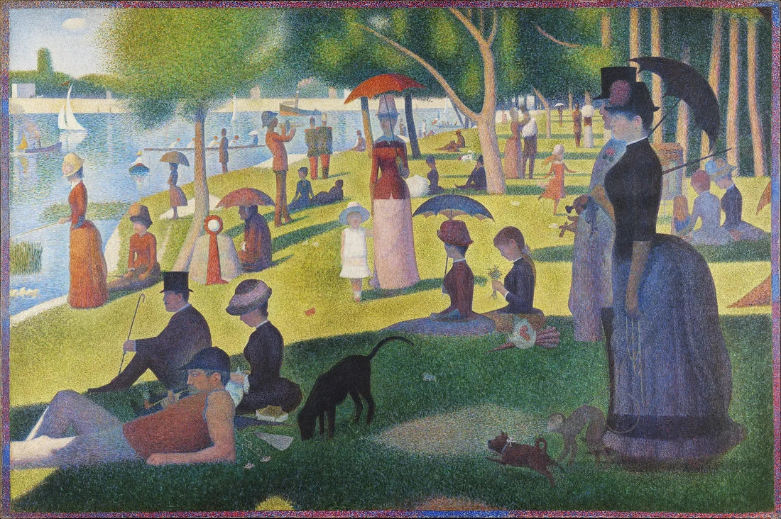 Ein Sonntagnachmittag auf der Insel La Grande Jatte - Georges Seurat