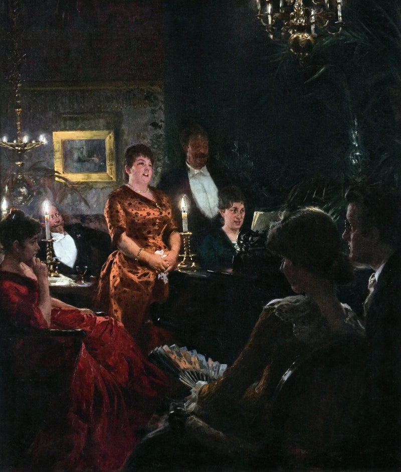 Ein Duo - Peder Severin Krøyer