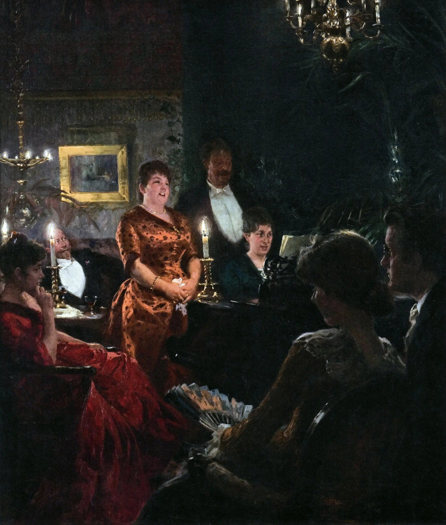 Ein Duo - Peder Severin Krøyer