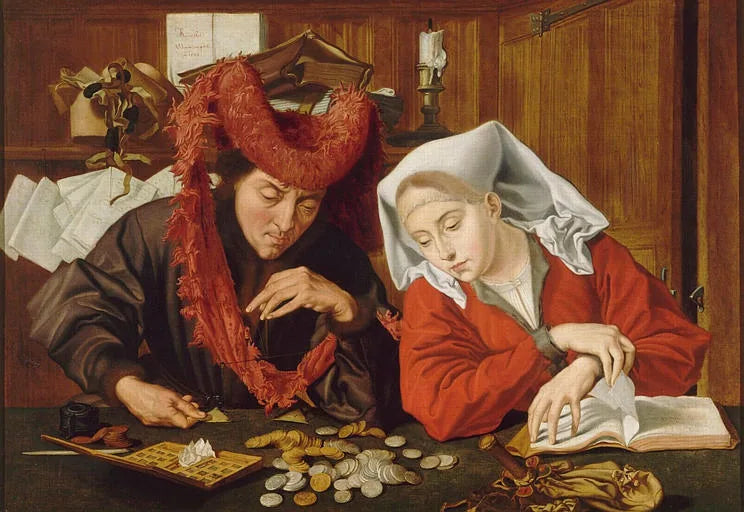 Ein Ratsherr und seine Frau - Marinus van Reymerswale