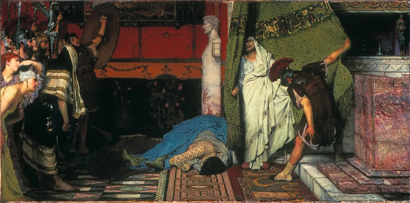 Ein römischer Kaiser (Claudius) - Lawrence Alma-Tadema