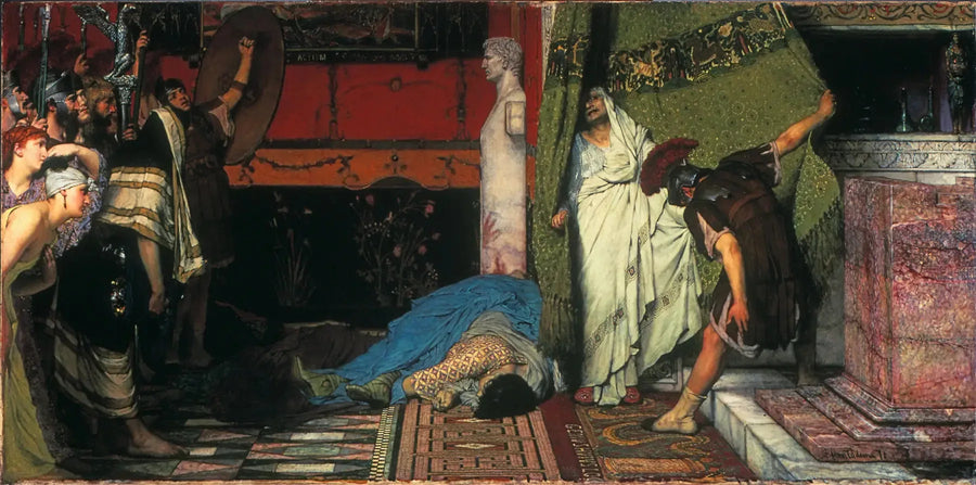 Ein römischer Kaiser (Claudius) - Lawrence Alma-Tadema