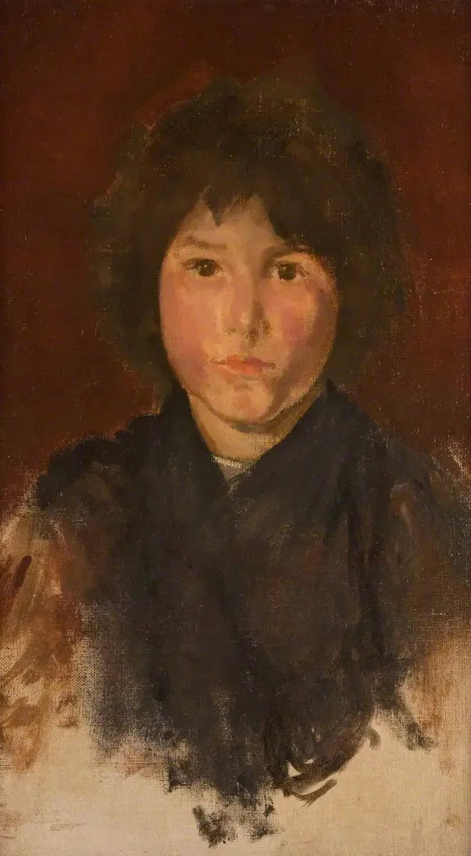 Ein korsisches Kind - James Abbott McNeill Whistler