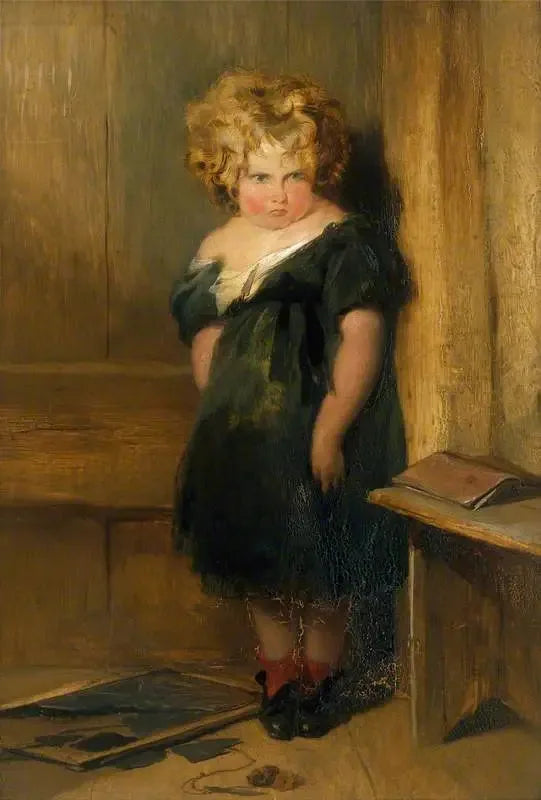 Ein böses Kind - Edwin Henry Landseer