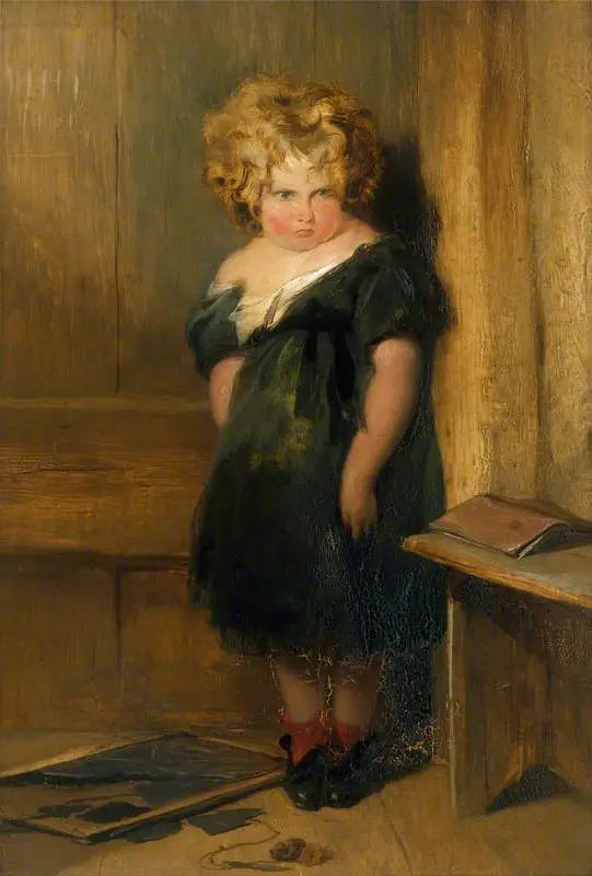Un enfant méchant - Edwin Henry Landseer - Alpha Reproduction