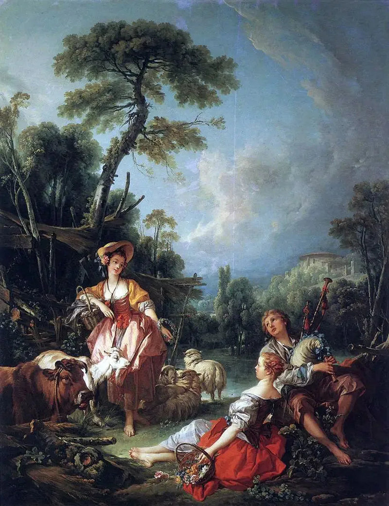 Ein Pastoral-Sommer - François Boucher