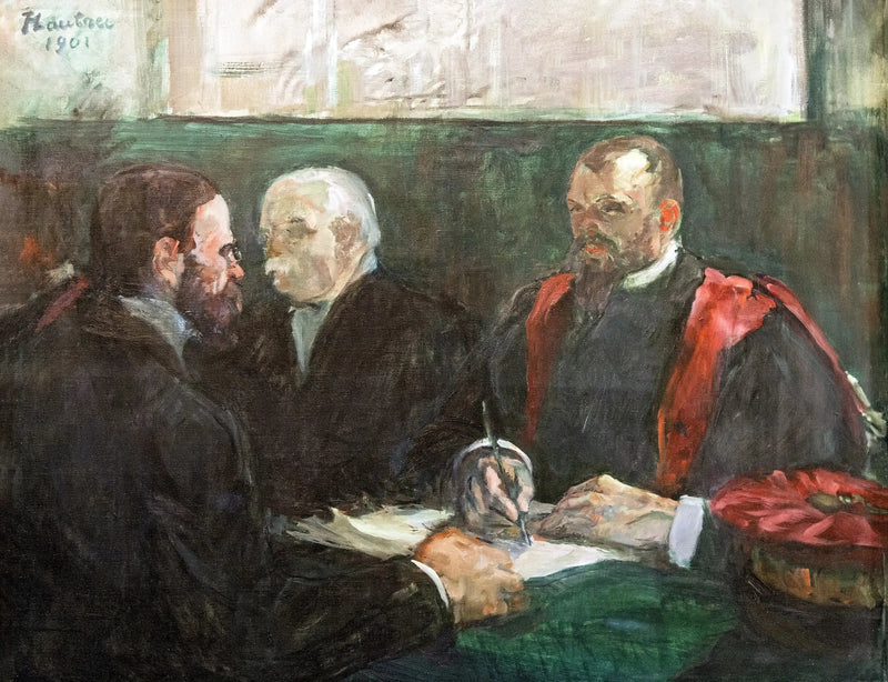 Eine Prüfung an der Medizinischen Fakultät von Paris - Henri de Toulouse-Lautrec