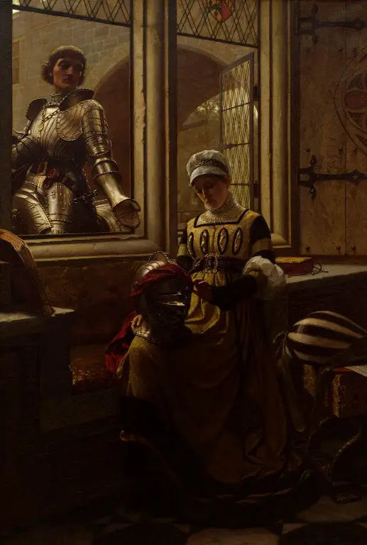 Ein Liebesversprechen - Edmund Blair Leighton