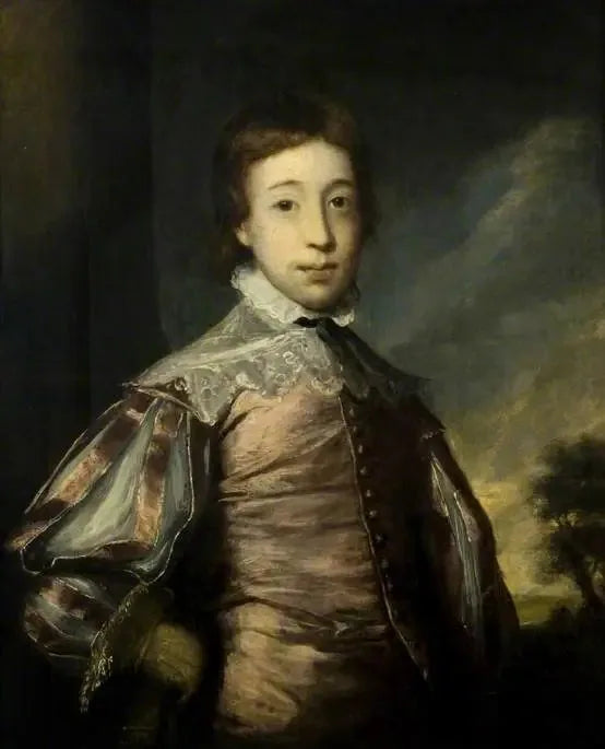 Ein Junge in Van Dyck-Kleid - Joshua Reynolds