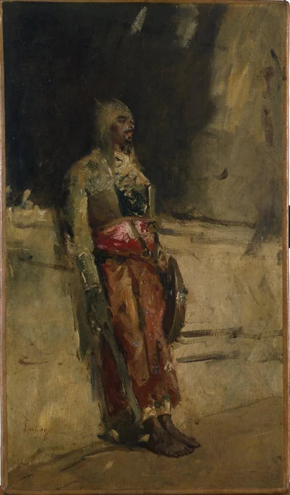 Un guerrier arabe - Mariano Fortuny Marsal