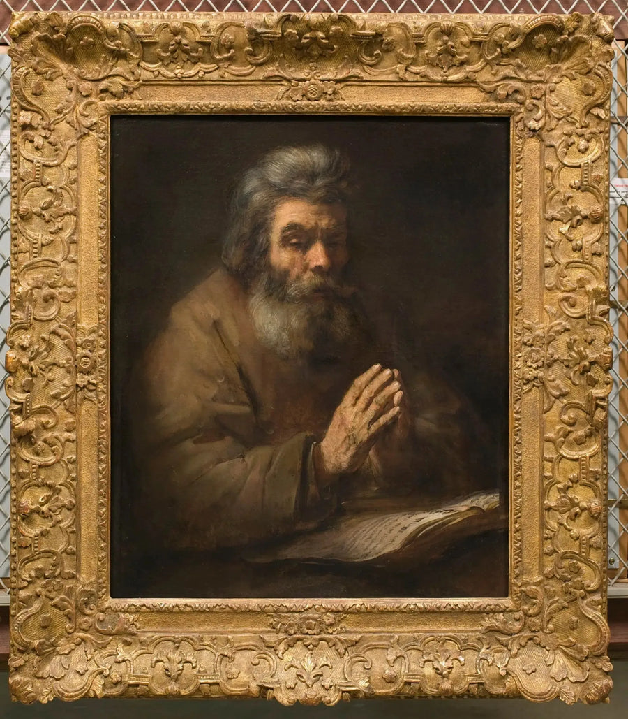 Ein alter Mann im Gebet - Rembrandt