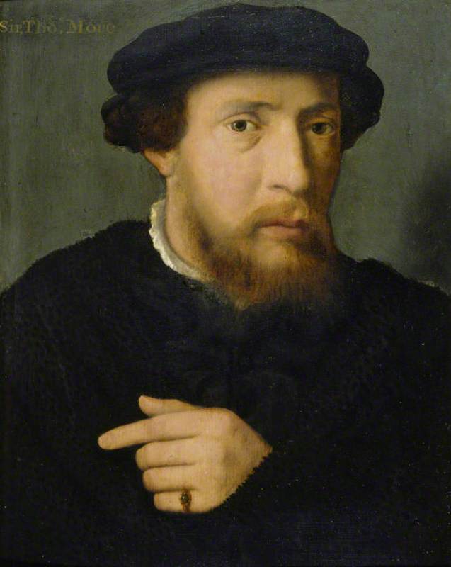 Ein Mann mit einem Smaragd-Ring - Joos van Cleve