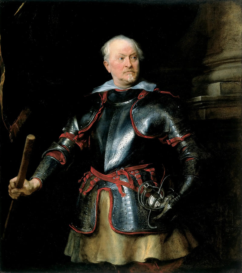 Ein Mann in Rüstung - Antoine van Dyck
